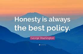 honesty is the best policy